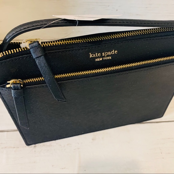 Zip crossbody Cameron black Kate spade NWT - Picture 5 of 6